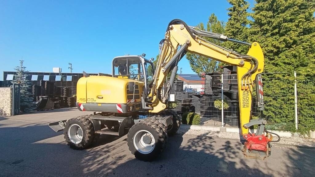 Mobilbagger Wacker Neuson 9503 Bagger Powertilt, SW Martin, Verstellausleger- Photo 2