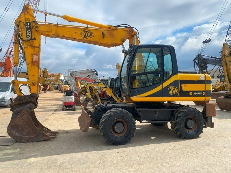 Mobilbagger JCB JS160W .- Photo 2