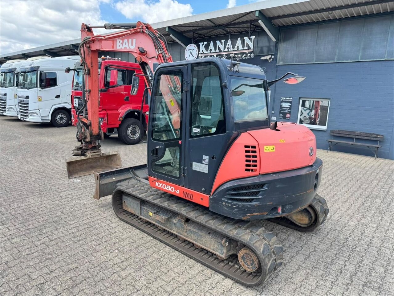 Minibagger Kubota KX080-4 Rototilt RS30 + Sortier/Greifmodul Kubota KX080-4 Rototilt RS30 + Sortier/Greifmodul- Photo 3