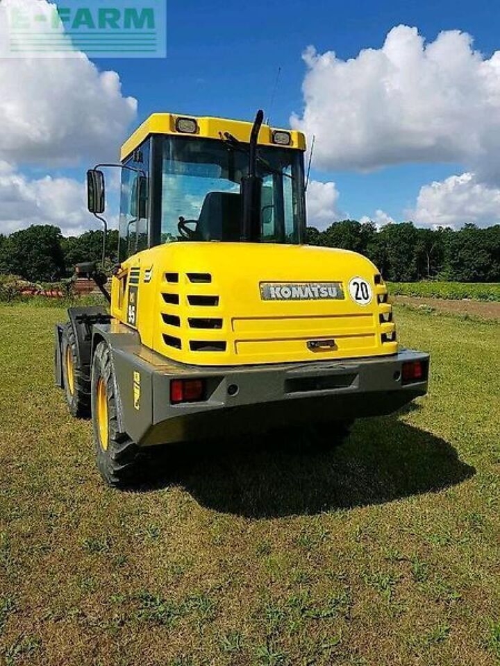 Minibagger Komatsu wa-95/3. schaufel-palettengabel- Photo 3