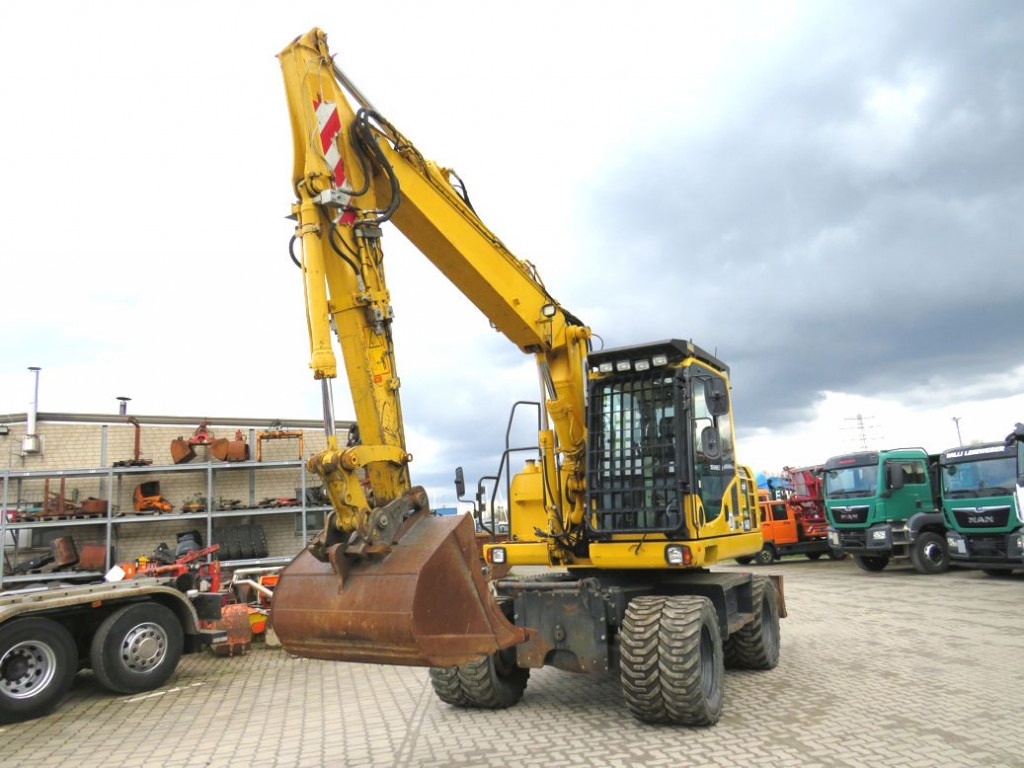 Pelle sur pneus KOMATSU HANOMAG Mobilbagger Bagger PW 148 - 8 6.824h Deutsch top KOMATSU HANOMAG Mobilbagger Bagger PW 148 - 8 6.824h Deutsch top- Photo 3