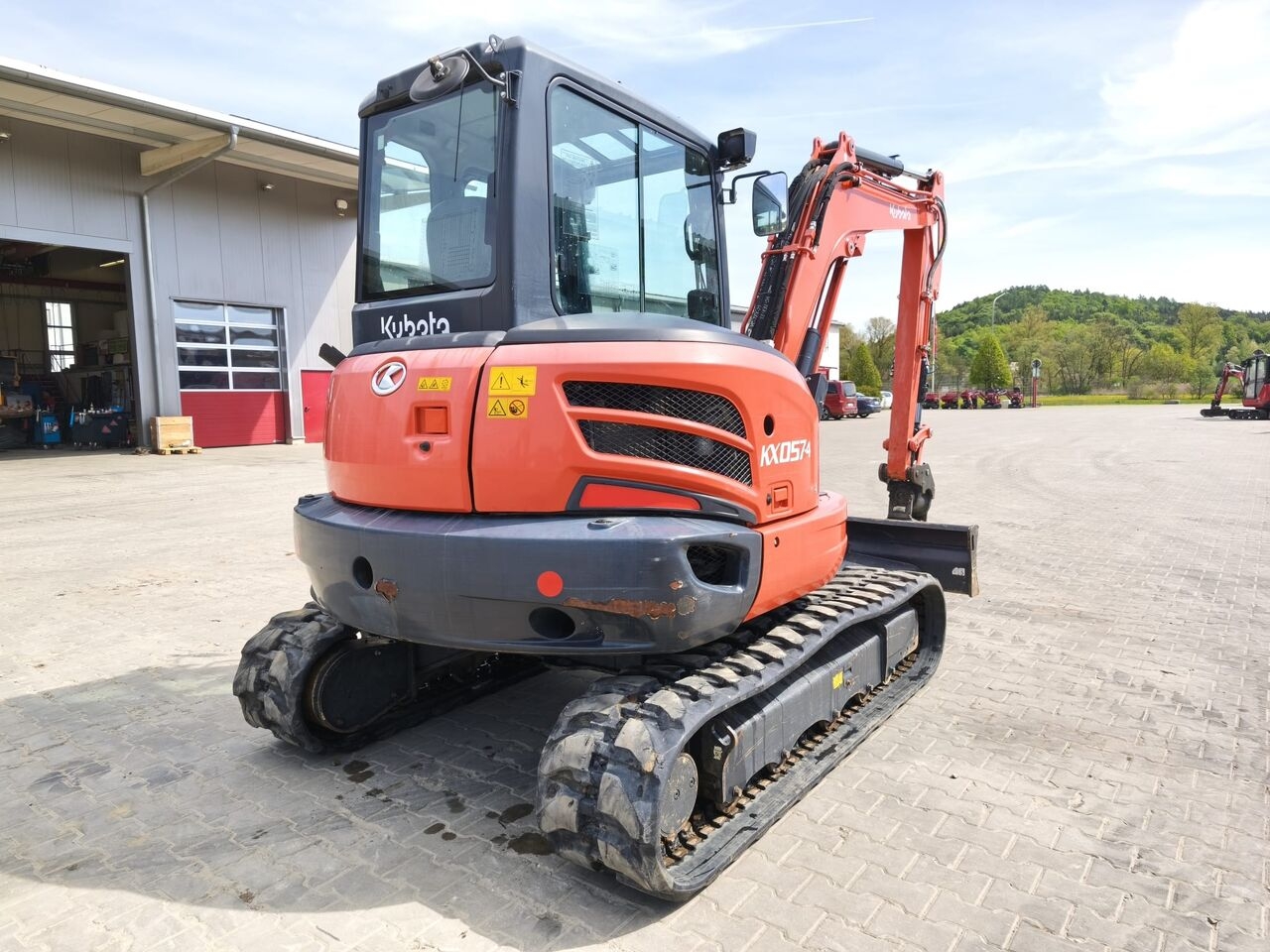 Mini excavator KX057-4 KX057-4- Photo 3