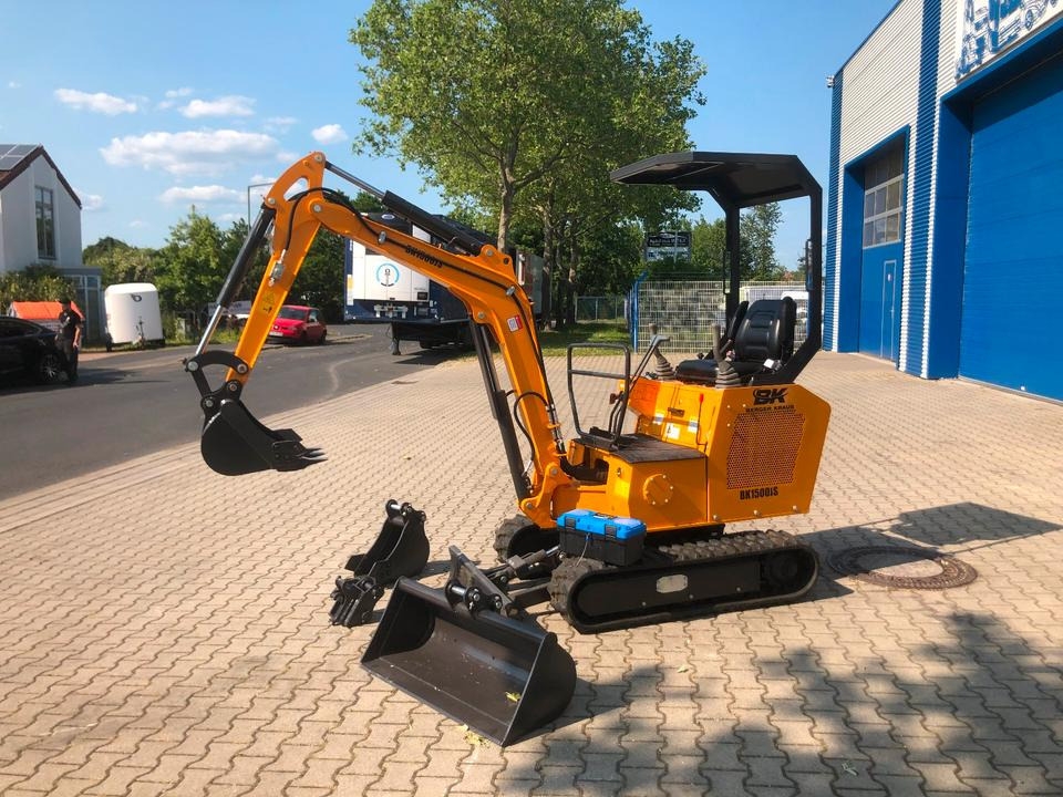 Minibagger Minibagger BK1500JS *INKL.19% MWST*BERGER KRAUS*KUBOTA *JOYST*SCHAUFELPAKET* Minibagger BK1500JS *INKL.19% MWST*BERGER KRAUS*KUBOTA *JOYST*SCHAUFELPAKET*- Photo 3