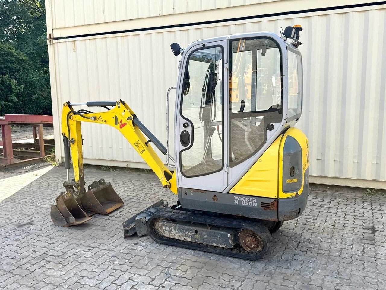 Minibagger WACKER NEUSON - ET16 - 2019 - MINI EXCAVATOR - 3 X BUCKET- Photo 2