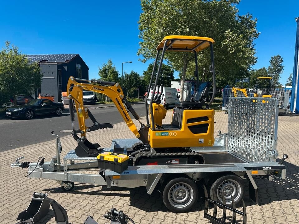 Minibagger Minibagger BK900A + Tieflader + Zubehör *INKL.19% MWST*BERGER KRAUS*SOFORT* Minibagger BK900A + Tieflader + Zubehör *INKL.19% MWST*BERGER KRAUS*SOFORT*- Photo 3