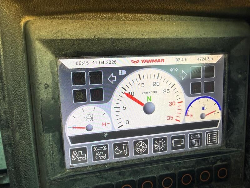 Mobilbagger Yanmar B110W- Photo 3
