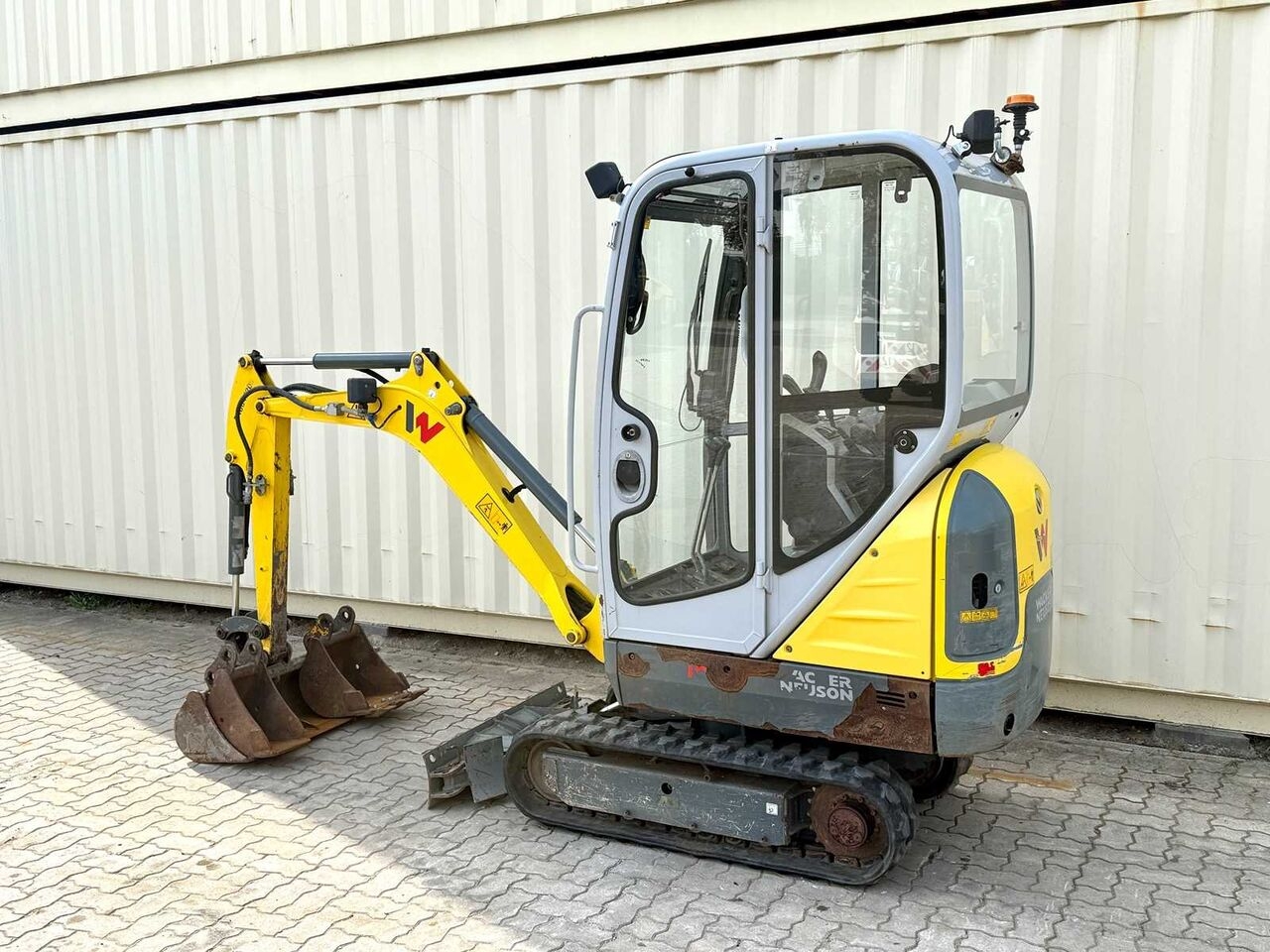 Minibagger WACKER NEUSON - ET16 - 2019 - MINI EXCAVATOR - 3 X BUCKET- Photo 3