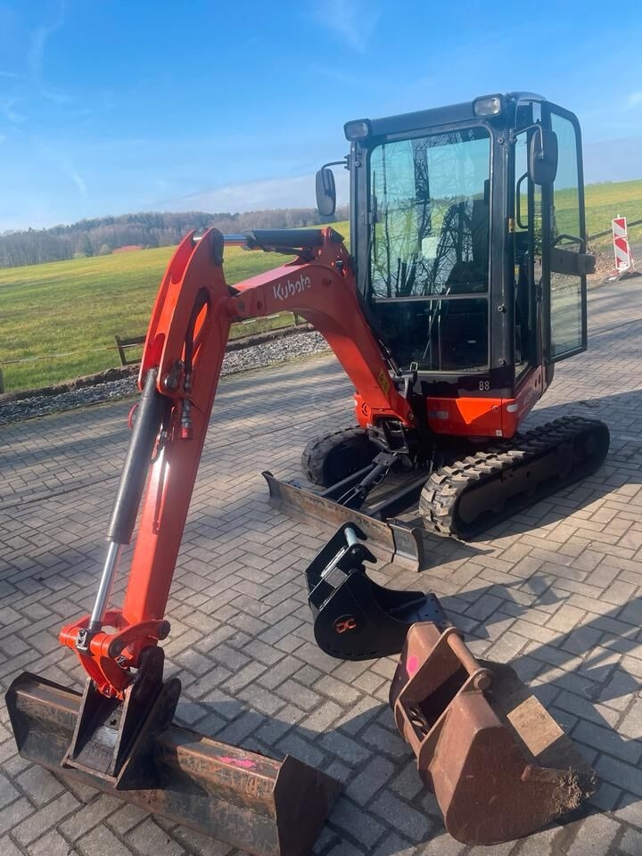 Minibagger Minibagger Kubota KX018 zu vermieten, leihen Minibagger Kubota KX018 zu vermieten, leihen- Photo 2