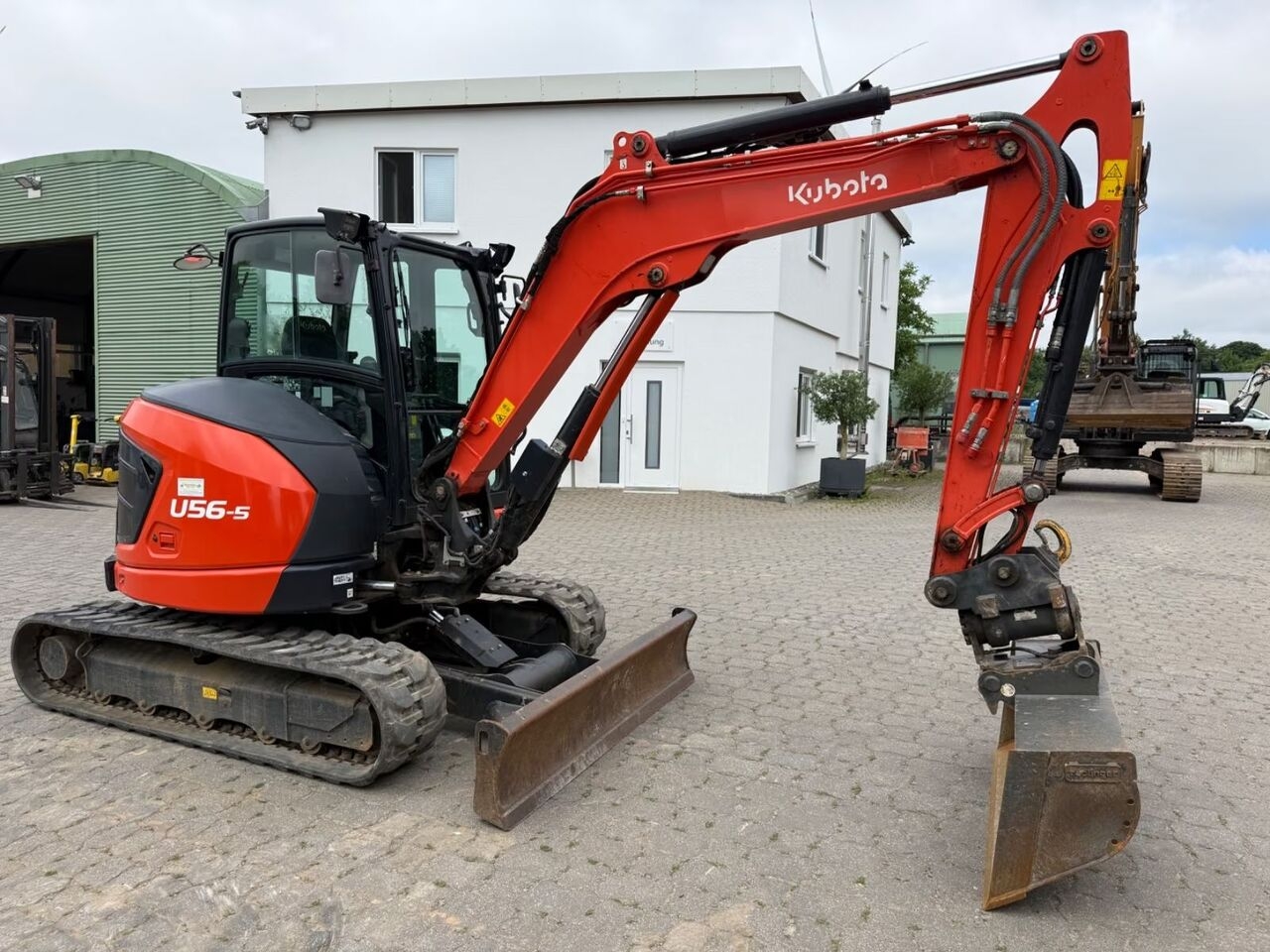 Mini pelle Kubota U56-5, BJ 22, 1650 BH, Powertilt HS03 Klima, GL- Photo 3
