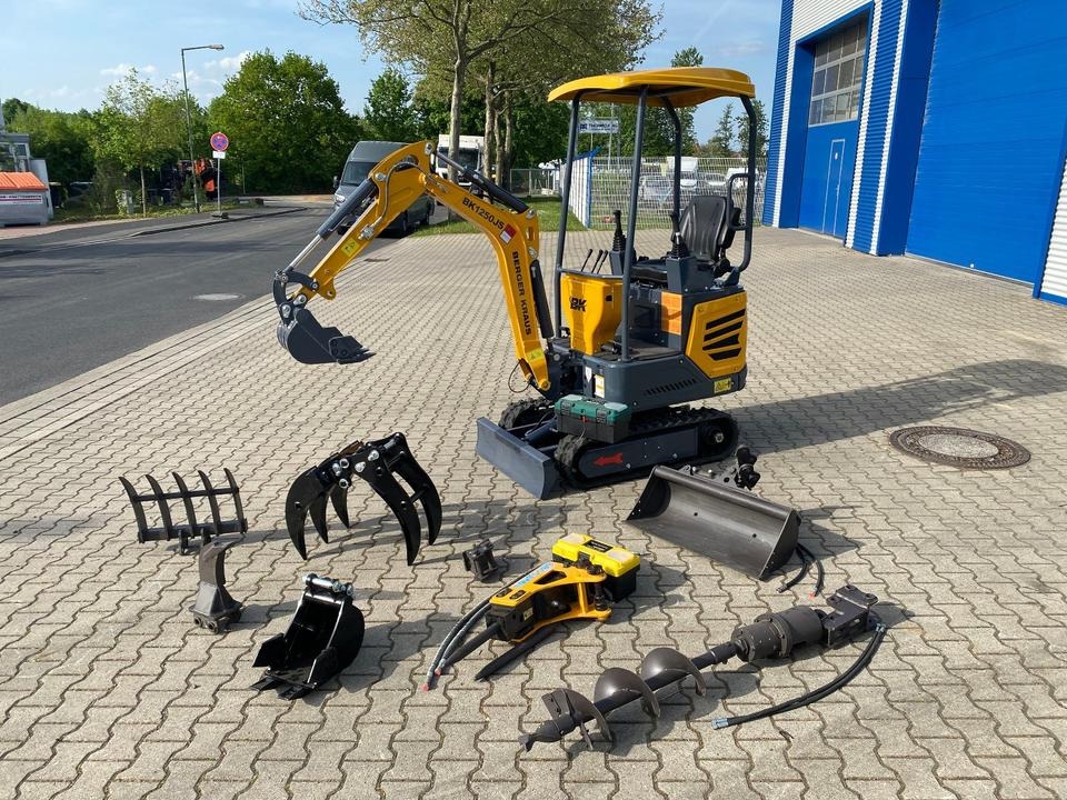 Minigraafmachine Minibagger BK1250JS + Zubehör *INKL.19% MWST*KUBOTA*BERGER KRAUS*JOYSTICK*SOFORT!* Minibagger BK1250JS + Zubehör *INKL.19% MWST*KUBOTA*BERGER KRAUS*JOYSTICK*SOFORT!*- Photo 2