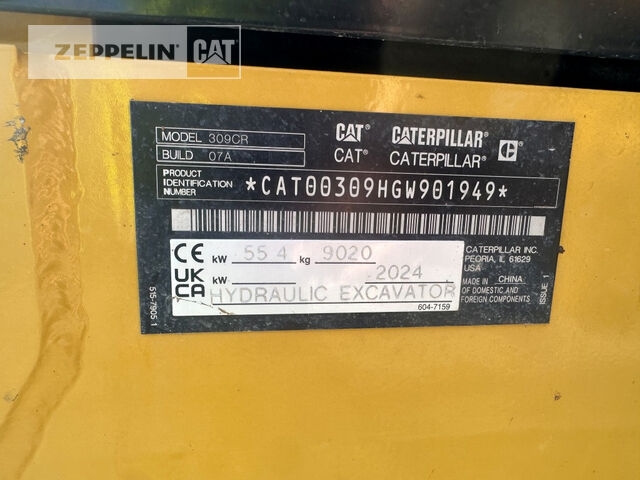 Minibagger Cat 309-07A- Photo 2
