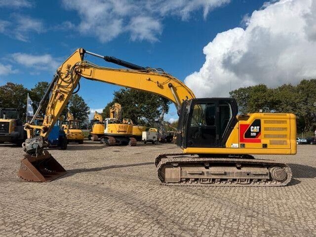 Kettenbagger Caterpillar 320, Schnellwechsler, Greifer/Hammer, NewGen.- Photo 2