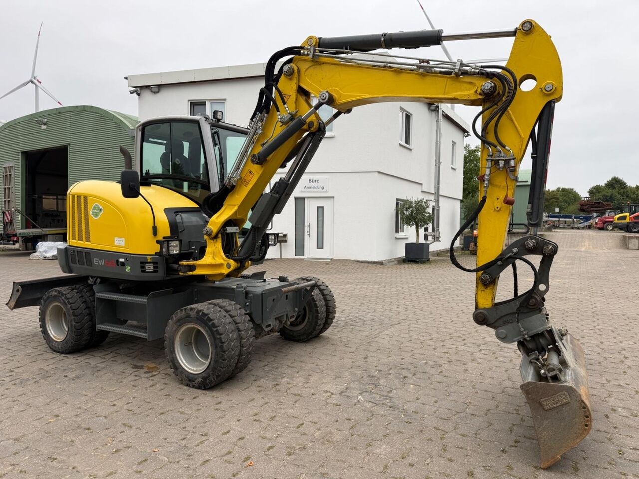 Mobiele graafmachine Wacker EW 65, Bj 21, 1900 BH, hydr. VA, MS03, GLV- Photo 3