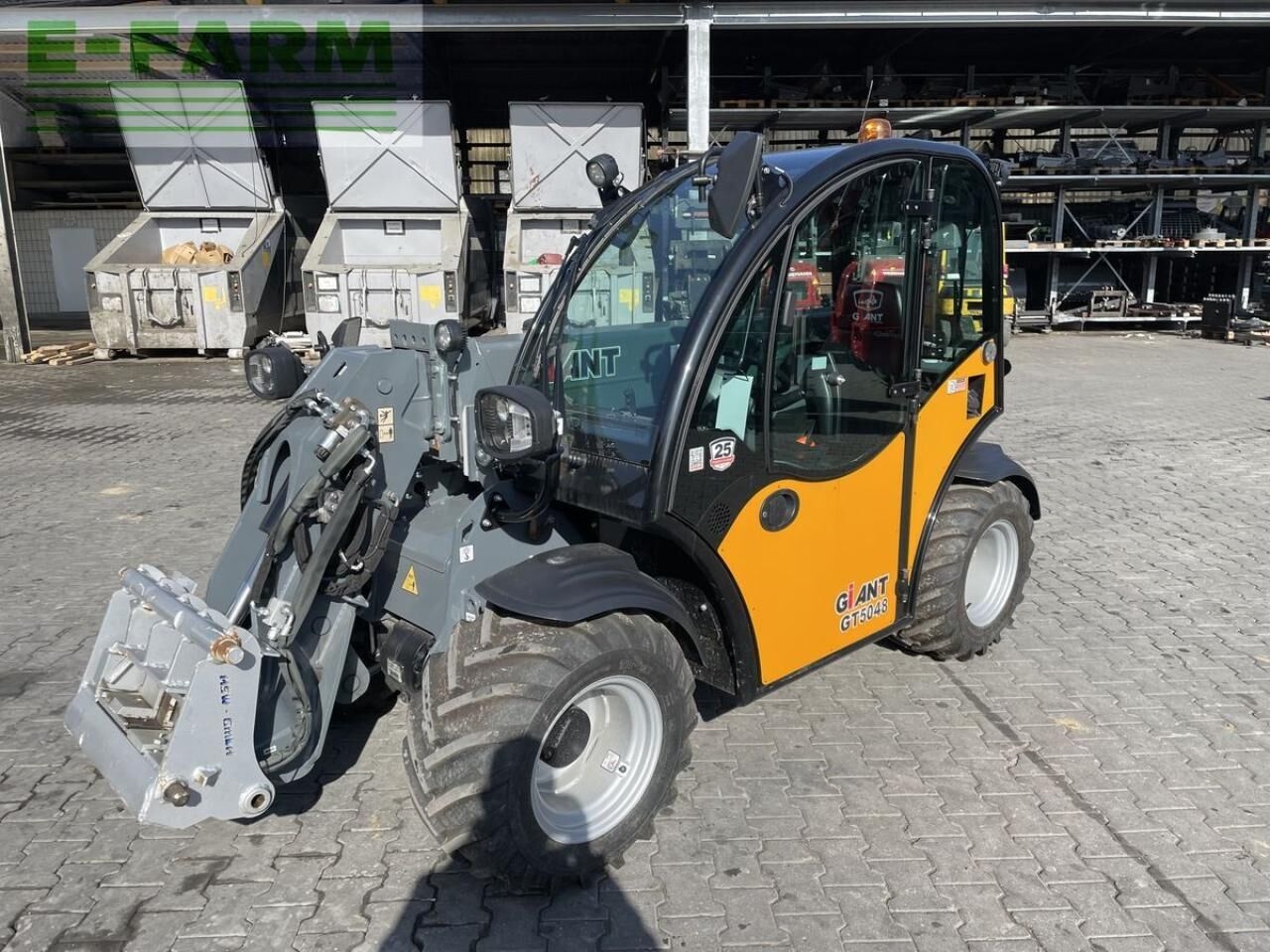 Minibagger Giant tendo 5048 mit weidemann aufnahme- Photo 3