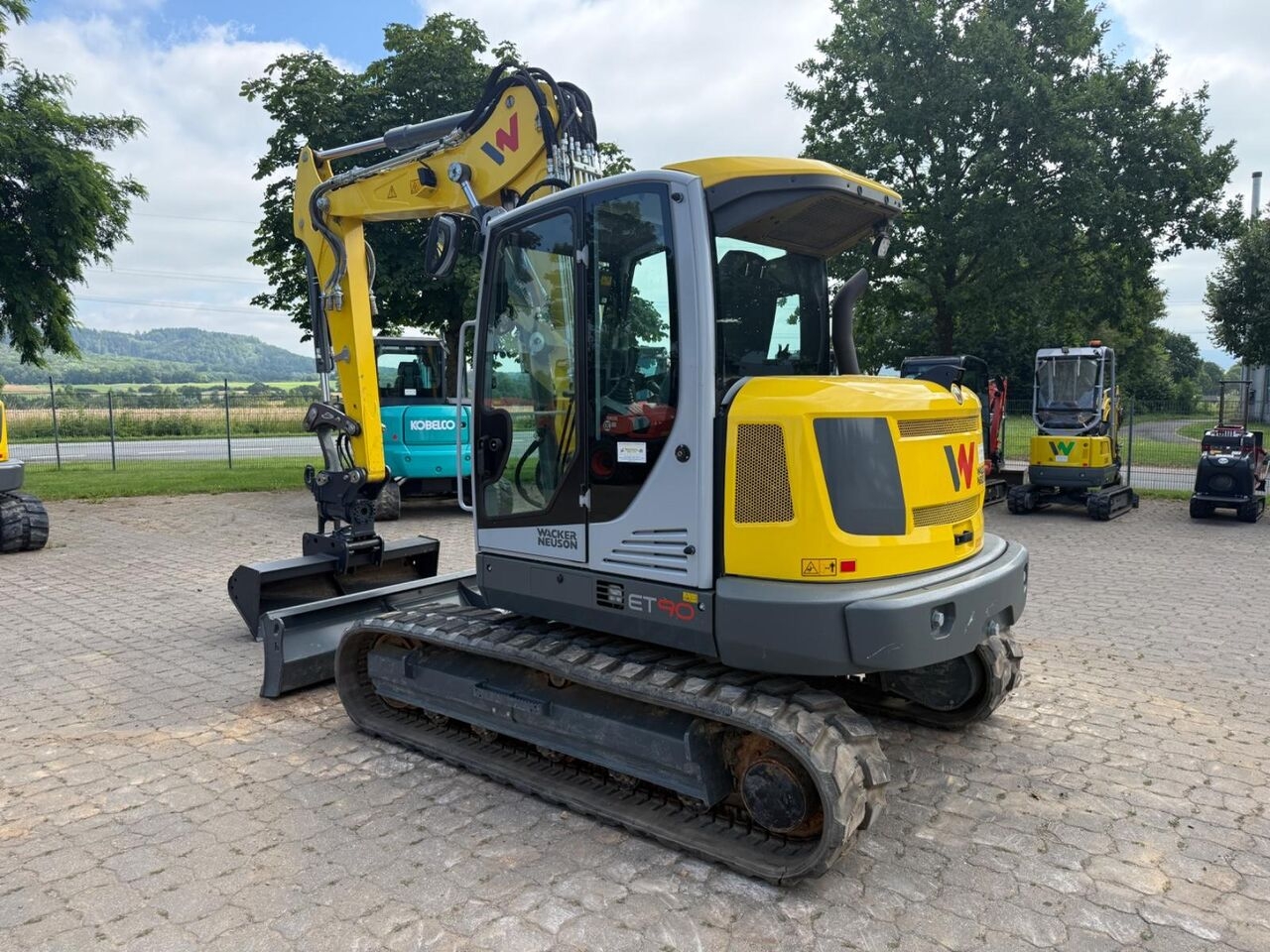 Minibagger Wacker ET 90, Bj 25, 300 BH, hydr. VA, Powertilt HS08- Photo 2