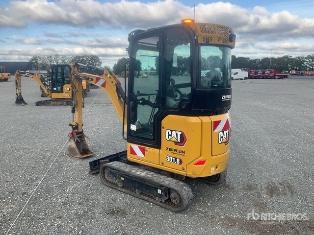 Minigraafmachine 2023 Cat 301.8-05 Mini Excavator: <6.6t- Photo 2