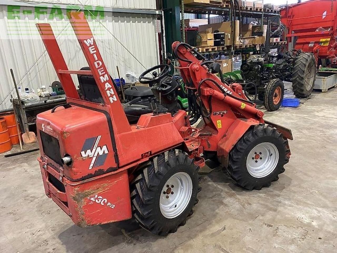 Minibagger Weidemann 1230 *neuer motor - 0 std.*- Photo 3