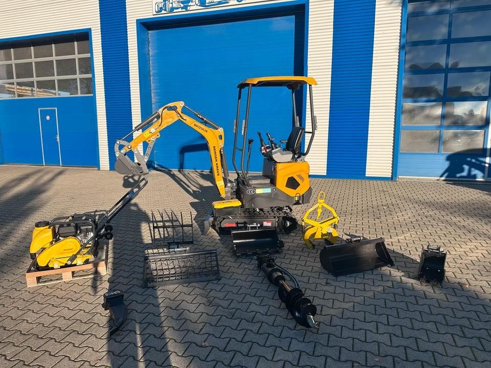 Minibagger Minibagger BK1250JS + Rüttelplatte + Kleines Zubehörpaket *INKL.19% MWST*BERGER KRAUS*KUBOTA*SCHWENKARM*SOFORT!*- Photo 2