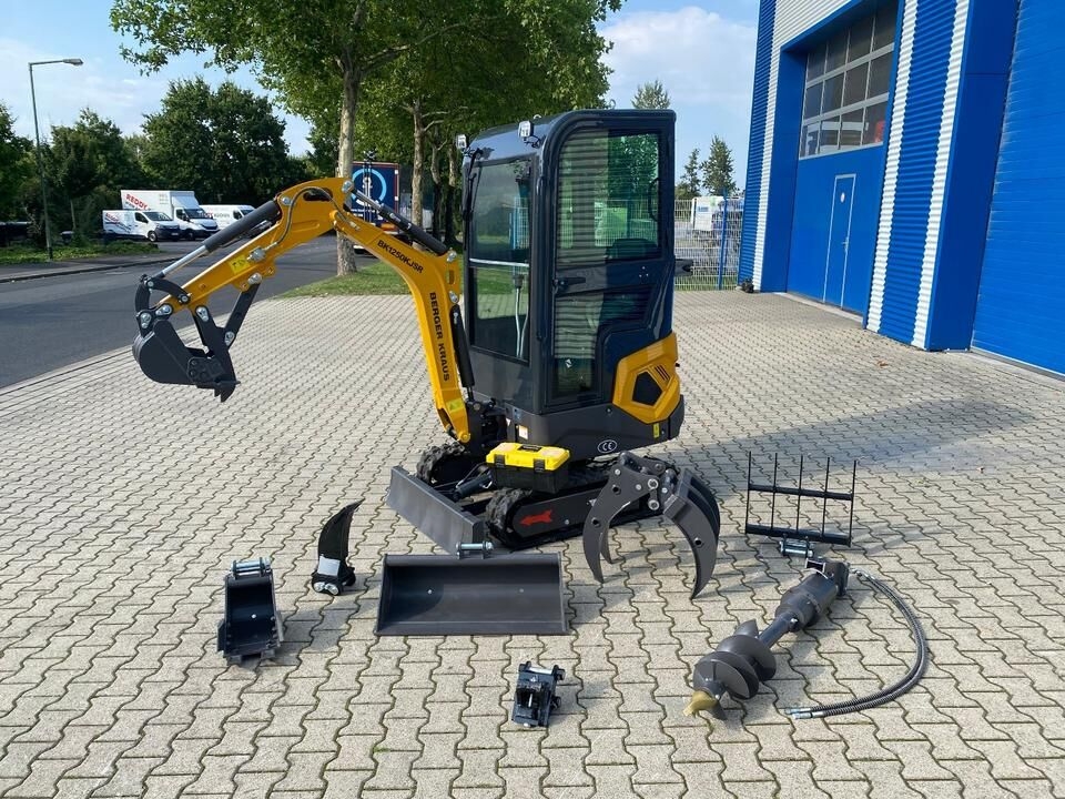 Minibagger Minibagger BK1250KJSR inkl. kleinem Zubehörpaket *INKL.19% MWST*BERGER KRAUS*KUBOTA* VERSTELLFAHRWERK*SOFORT!*- Photo 2