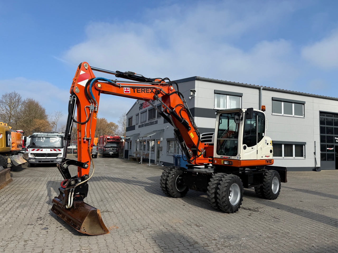 Bagger Terex TW110 Mobilbagger SW alle Leitungen Terex TW110 Mobilbagger SW alle Leitungen- Photo 2