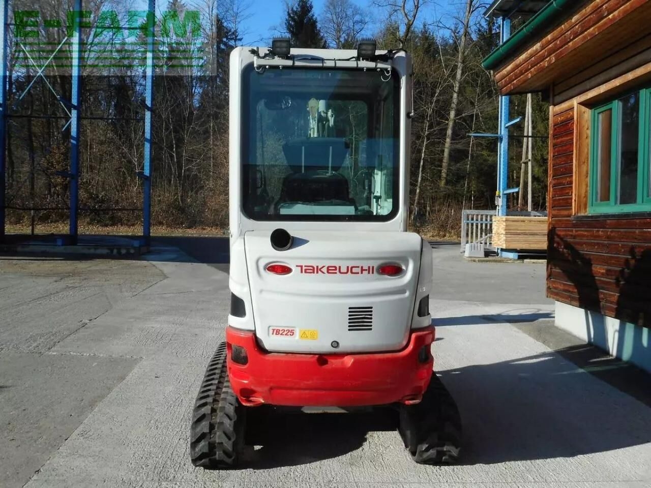 Minibagger Takeuchi tb 225 ( 2.400kg ) mit hydr. verstellfahrwerk- Photo 3