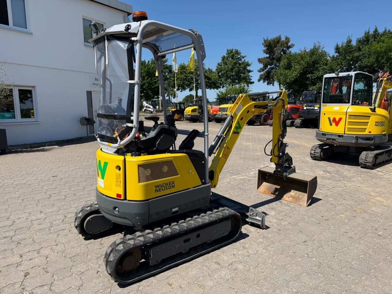 Minibagger Wacker EZ 17e, Elektro, Bj 22, 286 BH, Tilt HS01, TL GL- Photo 3