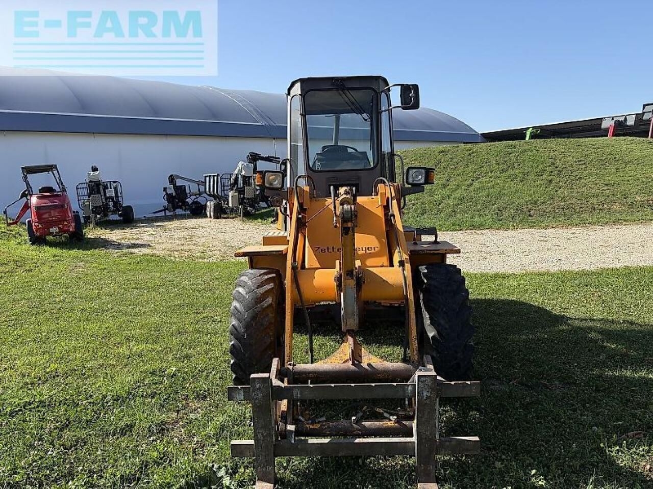 Minibagger Zettelmeyer zl 602 mit kabine, schaufel & klappschaufel +- Photo 3
