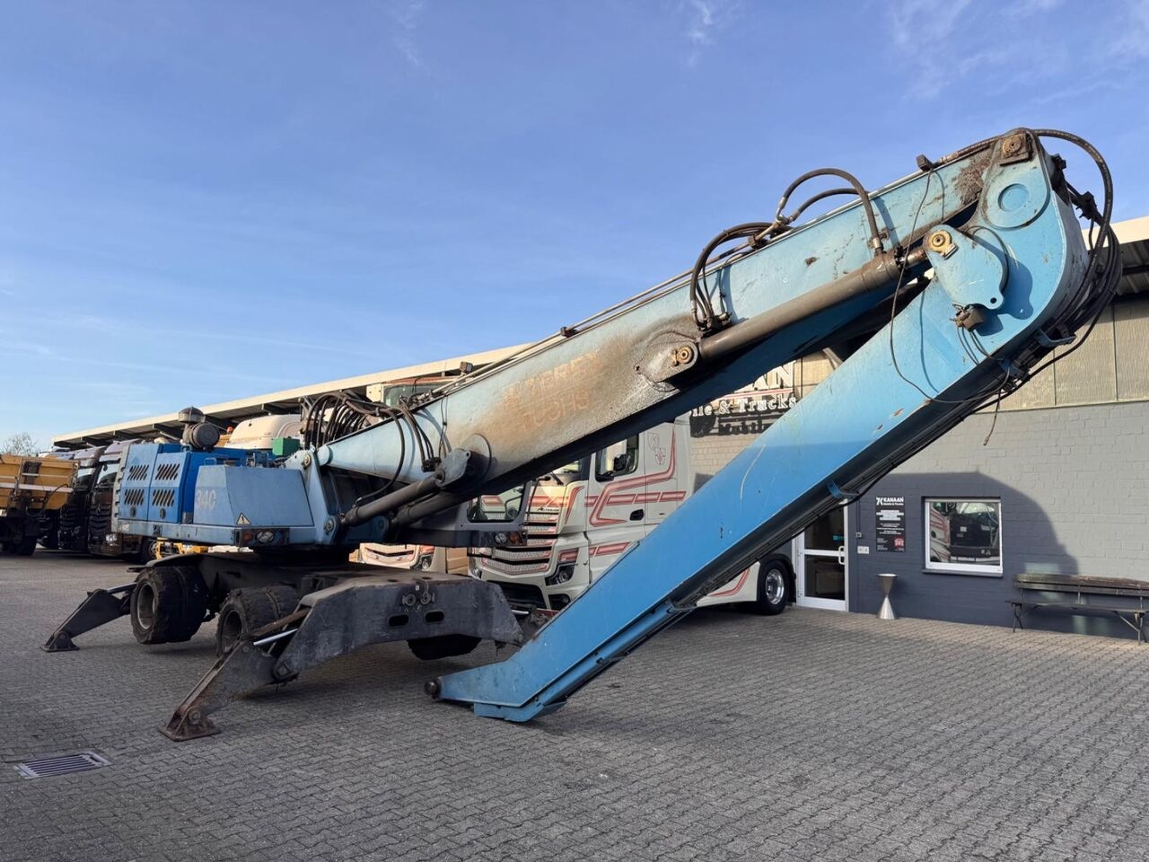 Pelle sur pneus Fuchs Terex MHL 340 Umschlagbagger Magnet Fuchs Terex MHL 340 Umschlagbagger Magnet- Photo 3