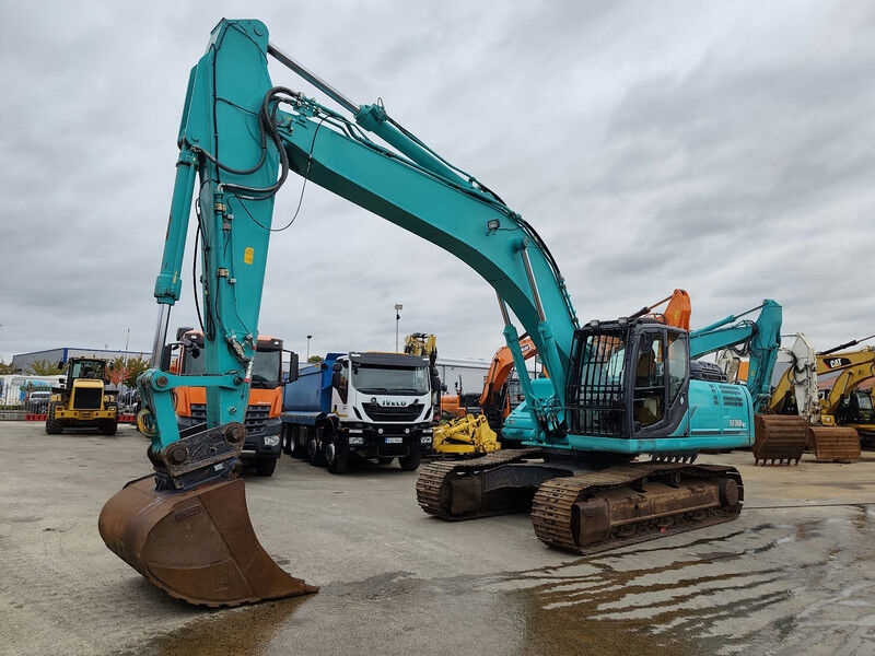 Kettenbagger Kobelco SK350 NLC-9 .- Photo 3