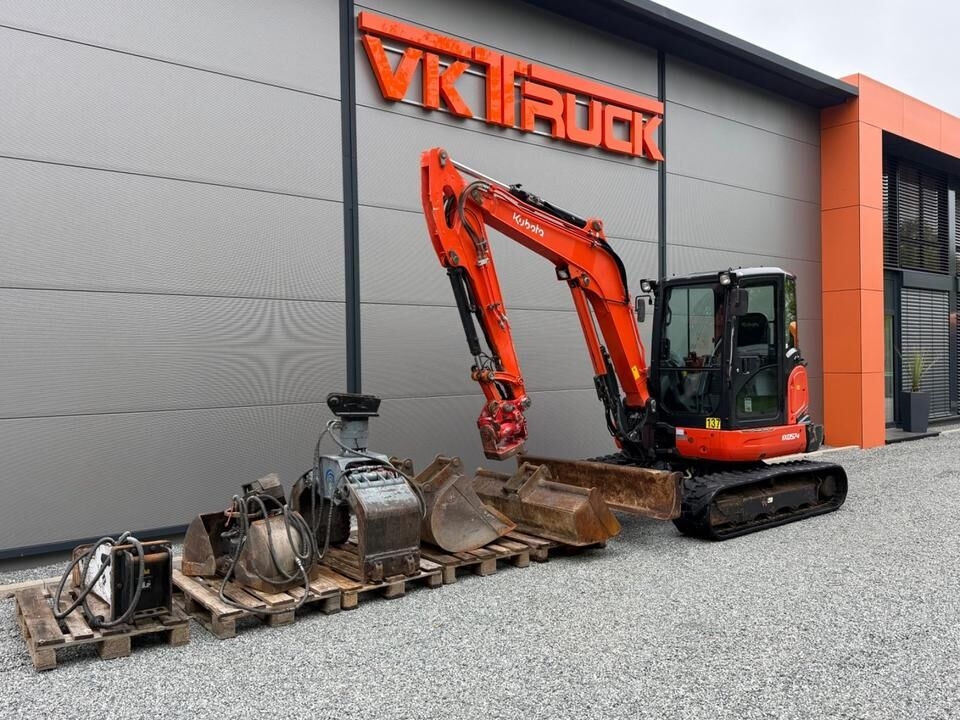 Minibagger Kubota KX057-4 MS03 Powertilt / 3 Löffel / ZSA / SW- Photo 2