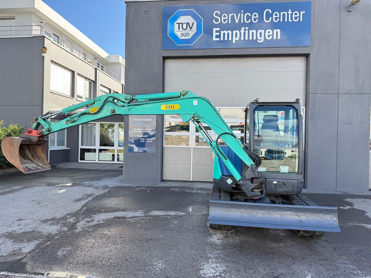 Minibagger IHI 55 VX3 Verstellausleger 2Löffel Schnellwechsler- Photo 2