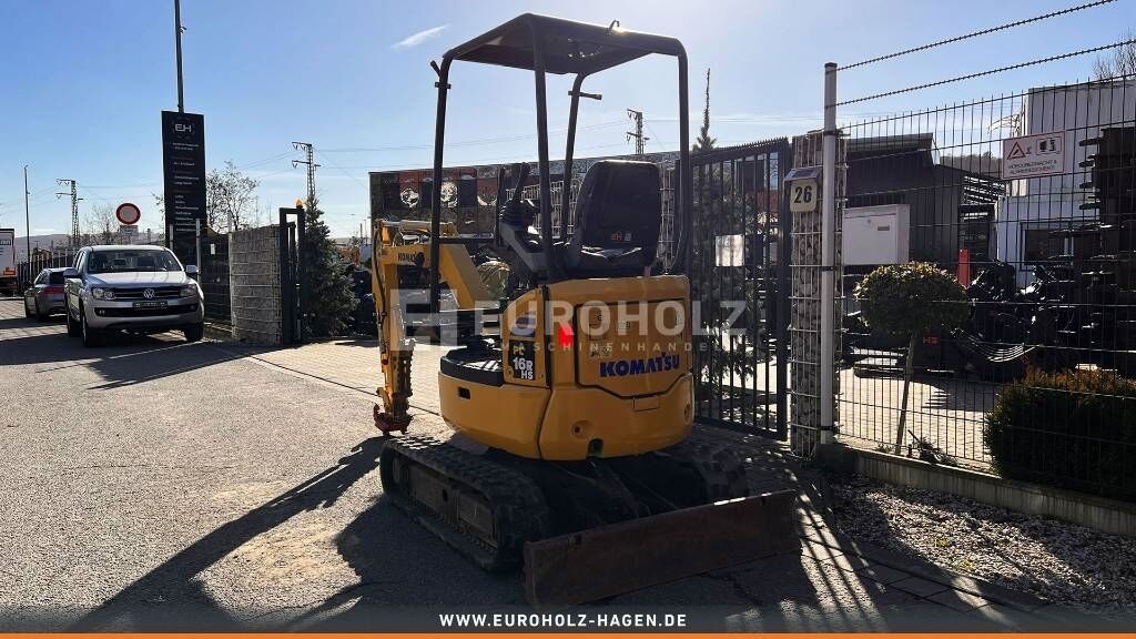 Minigraafmachine Komatsu Minibagger PC 16 R-3HS, Schnellwechsler MS01- Photo 3