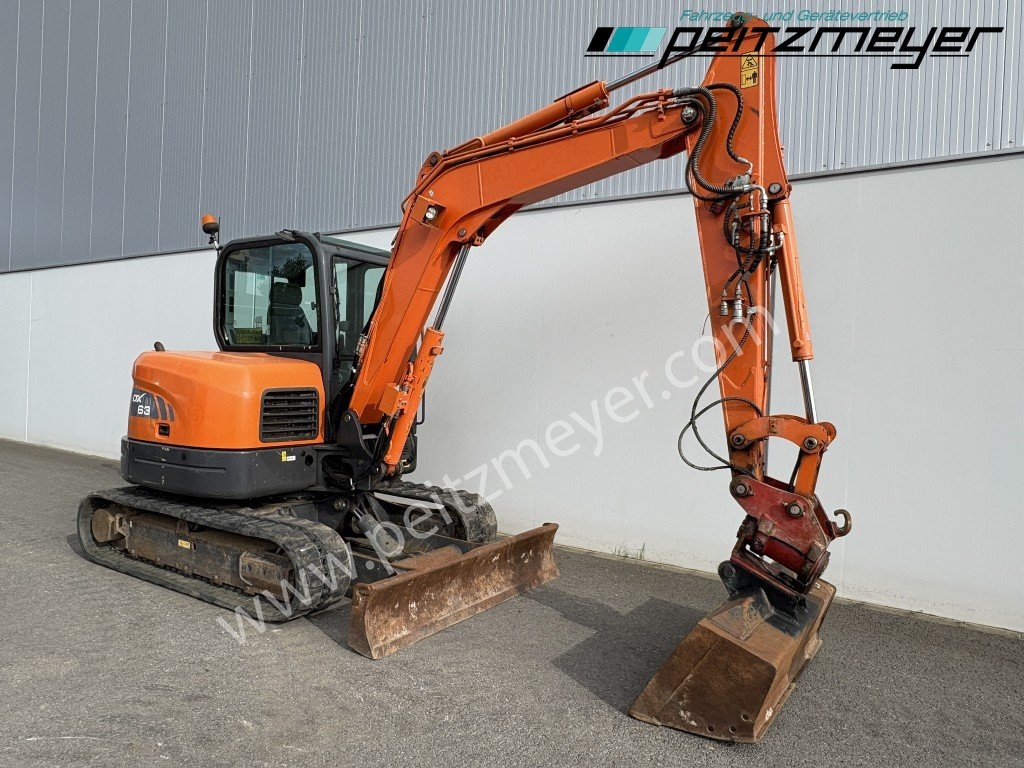 Mini excavator Doosan Kettenbagger DX 63-3 PowerTilt 070 , MS 03, mehrfach vorhanden Doosan Kettenbagger DX 63-3 PowerTilt 070 , MS 03, mehrfach vorhanden- Photo 2