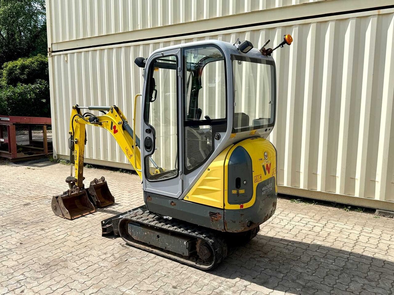 Minibagger WACKER NEUSON - ET16 - 2019 - MINI EXCAVATOR - 3 X BUCKET- Photo 3