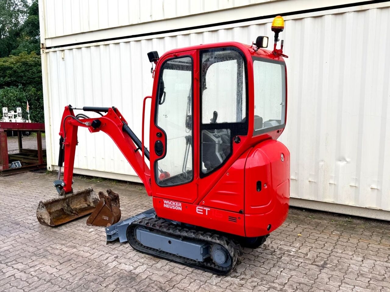 Mini excavator Wacker Neuson ET16 / 2018 BJ / 808 H / 2 x Löffel- Photo 3