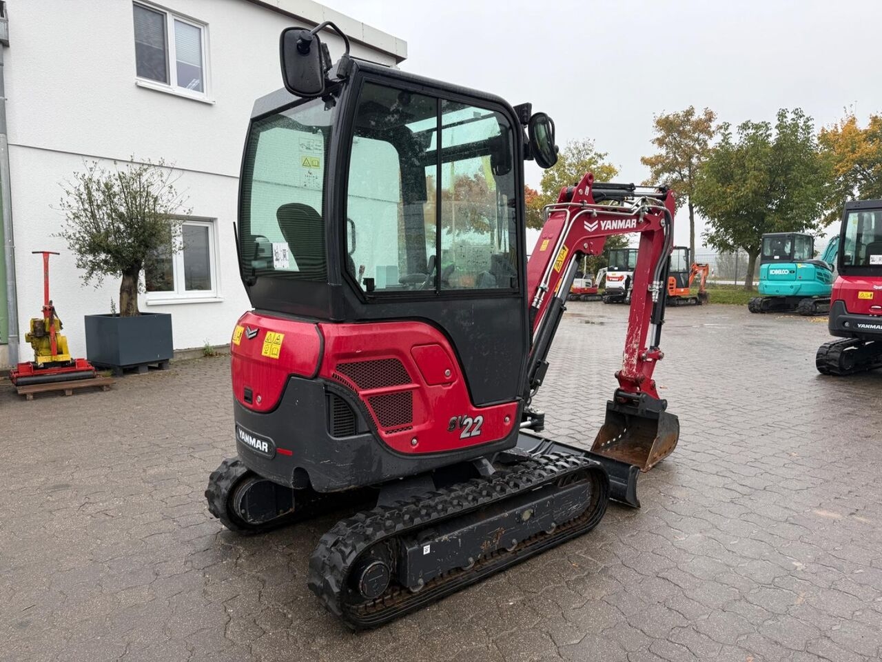 Minibagger Yanmar SV 22, BJ 24, 296 BH, MS03, TL, 2-fach Hydr.- Photo 3