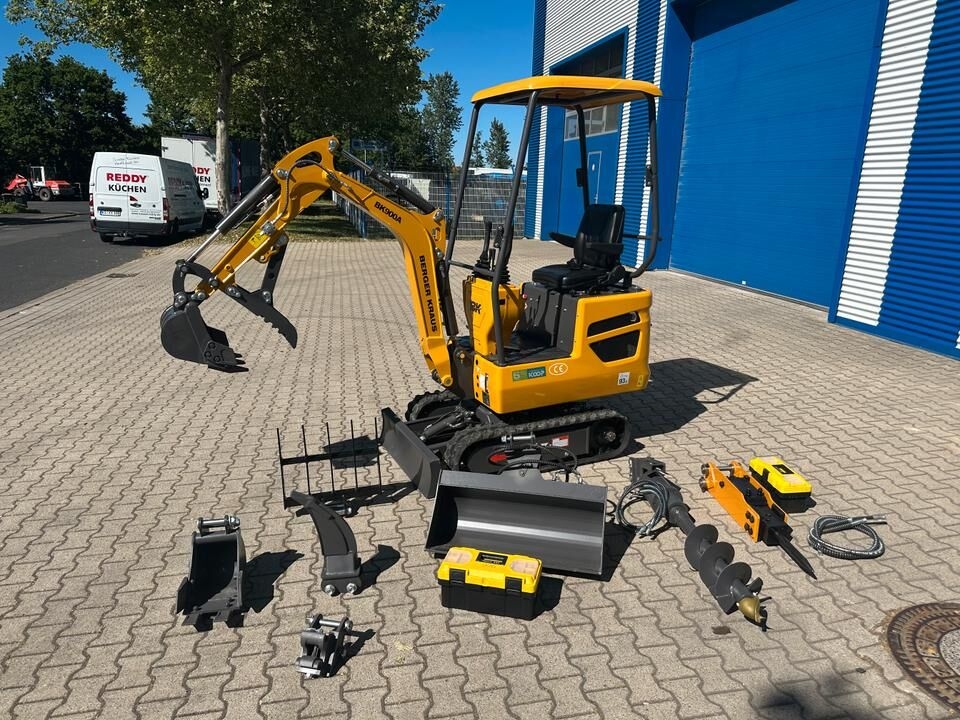 Minibagger Minibagger BK900A inkl. großem Zubehörpaket *INKL.19% MWST*BERGER KRAUS*SOFORT!* Minibagger BK900A inkl. großem Zubehörpaket *INKL.19% MWST*BERGER KRAUS*SOFORT!*- Photo 2