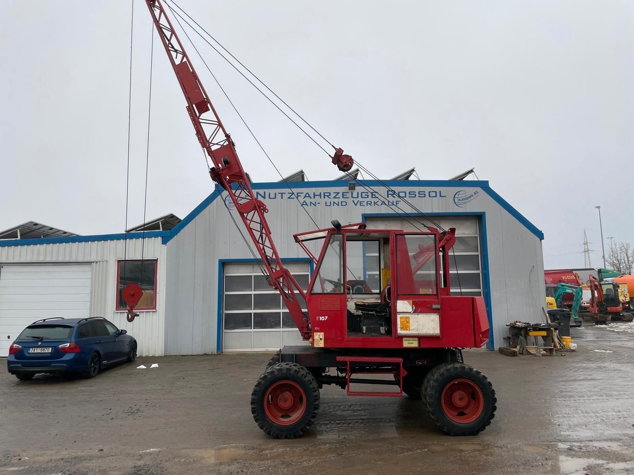 Mobiele graafmachine Fuchs F107 F 107 Seilbagger 9900 Kg Fuchs F107 F 107 Seilbagger 9900 Kg- Photo 3