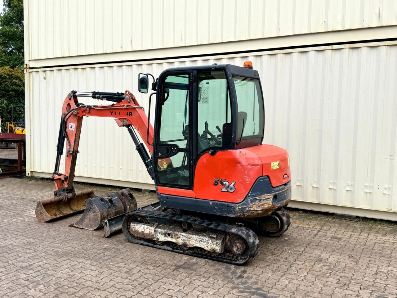 Minigraafmachine Yanmar SV26 / 2018 BJ / 3.582 H / 3 x Löffel- Photo 3