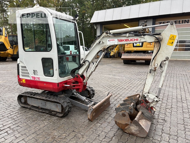 Minibagger Takeuchi, Japan TB016- Photo 3