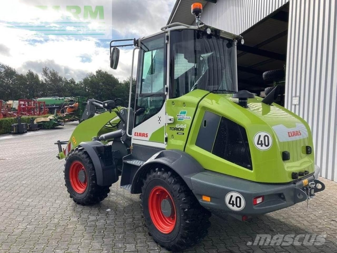 Mini excavator CLAAS torion 644 sinus- Photo 3