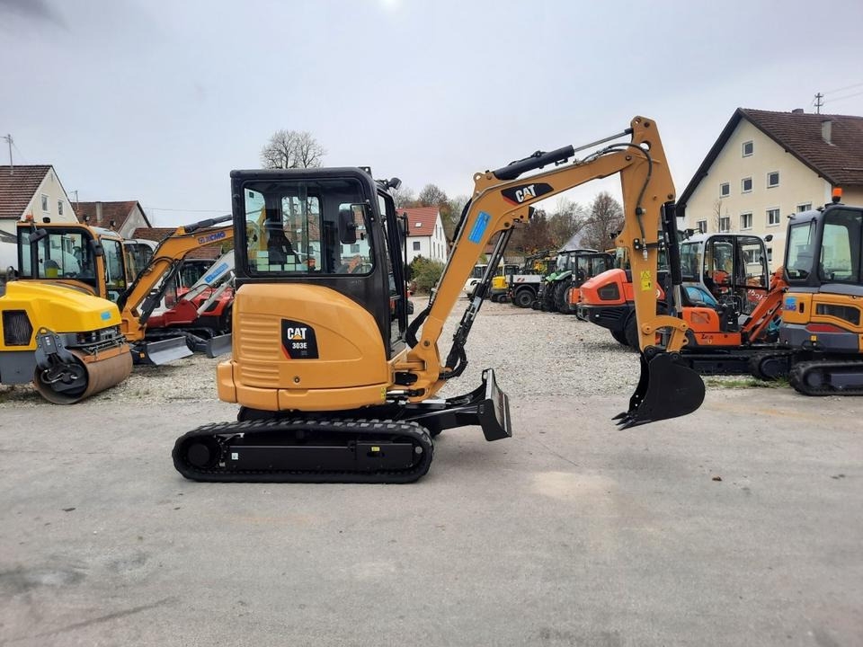 Minigraafmachine Minibagger Cat 303 E Kettenbagger Kubota Raupenbagger Bagger Minibagger Cat 303 E Kettenbagger Kubota Raupenbagger Bagger- Photo 3