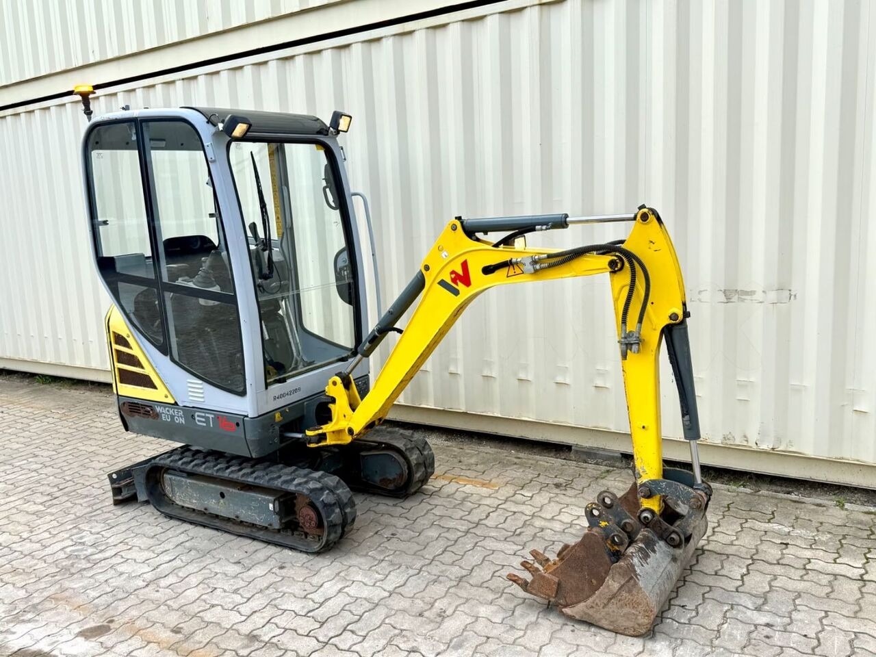 Minibagger Wacker Neuson ET16 / 2019 BJ / 1.224 H / 3x Löffel- Photo 3
