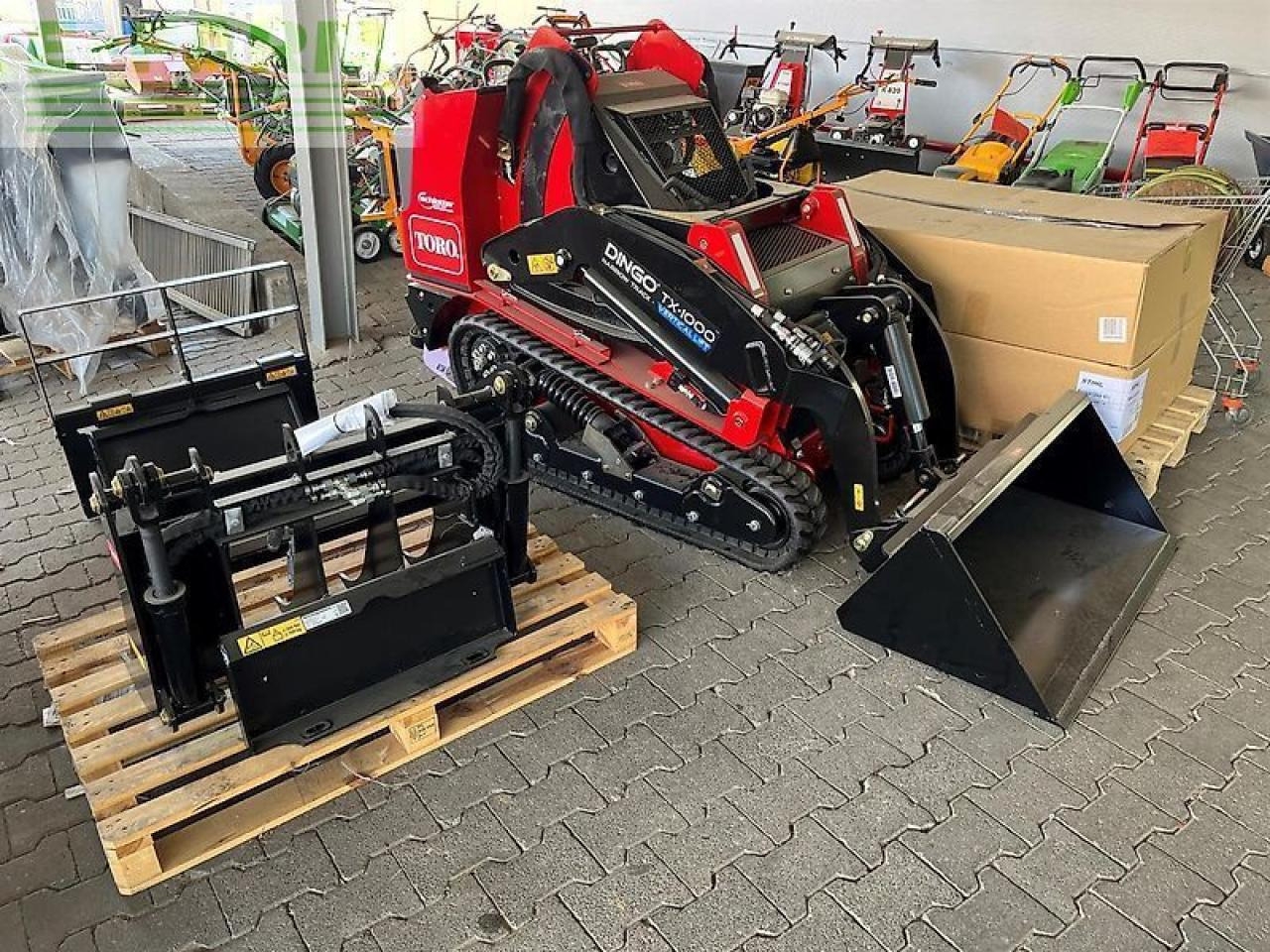 Minibagger dingo tx1000 schmal mit zubehör dingo tx1000 schmal mit zubehör- Photo 2