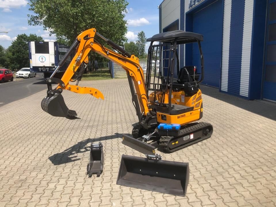 Minibagger Minibagger BK1700JS + Schaufelpaket *INKL.19% MWST*BERGER KRAUS*KUBOTA*JOYST*SOFORT! Minibagger BK1700JS + Schaufelpaket *INKL.19% MWST*BERGER KRAUS*KUBOTA*JOYST*SOFORT!- Photo 2