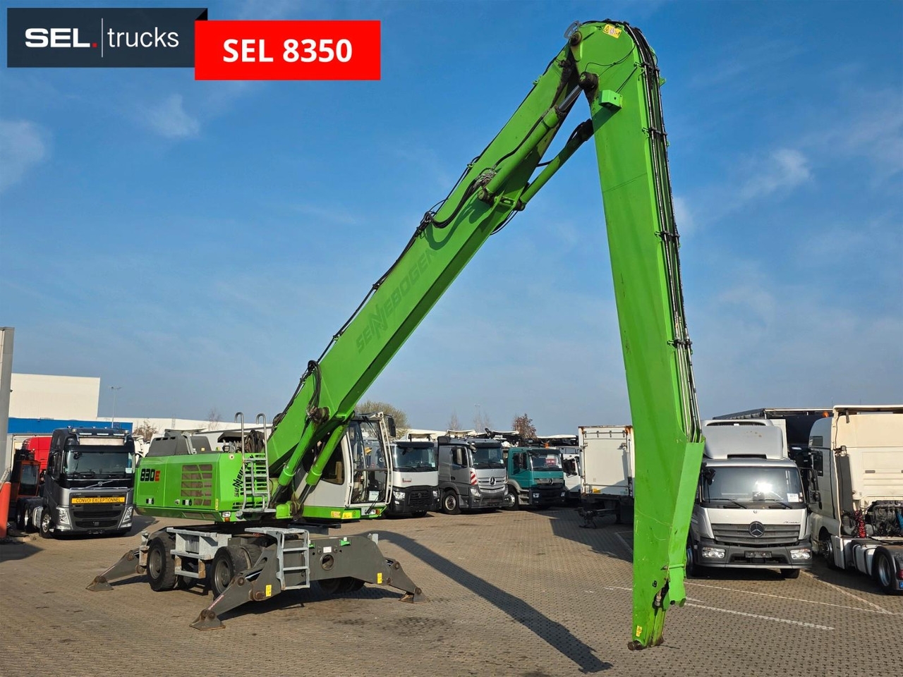 Pelle sur pneus Sennebogen 830 Mobilbagger / 2016 / 10.197 h Sennebogen 830 Mobilbagger / 2016 / 10.197 h- Photo 3