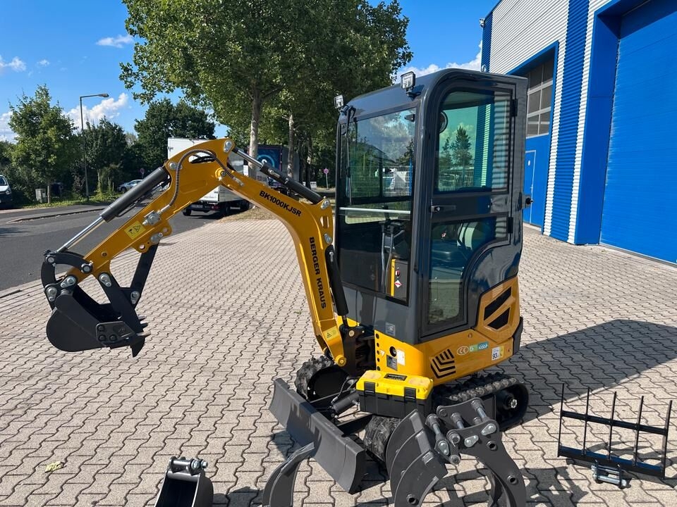 Minibagger Minibagger BK1000KJSR inkl. großem Zubehörpaket *INKL.19% MWST*BERGER KRAUS* VERSTELLFAHRWERK*SCHWENKARM*SOFORT!*- Photo 3