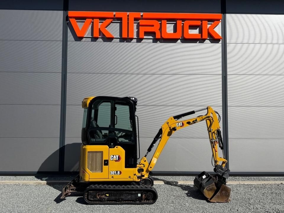 Minibagger CAT 301.8, Klima, langer Stiel, SW Hydr.-Paket- Photo 3