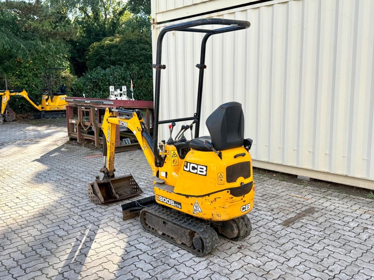 Mini pelle JCB 8008 CTS / 2021 BJ / 733 H / 2 x Löffel- Photo 3