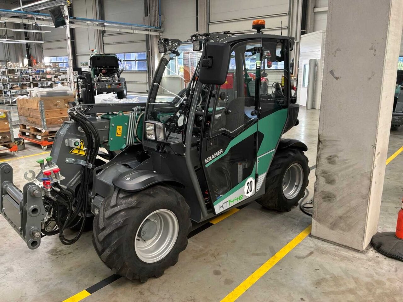 Mobilbagger KRAMER - KT144 E - 2022 - TELEHANDLERS- Photo 3